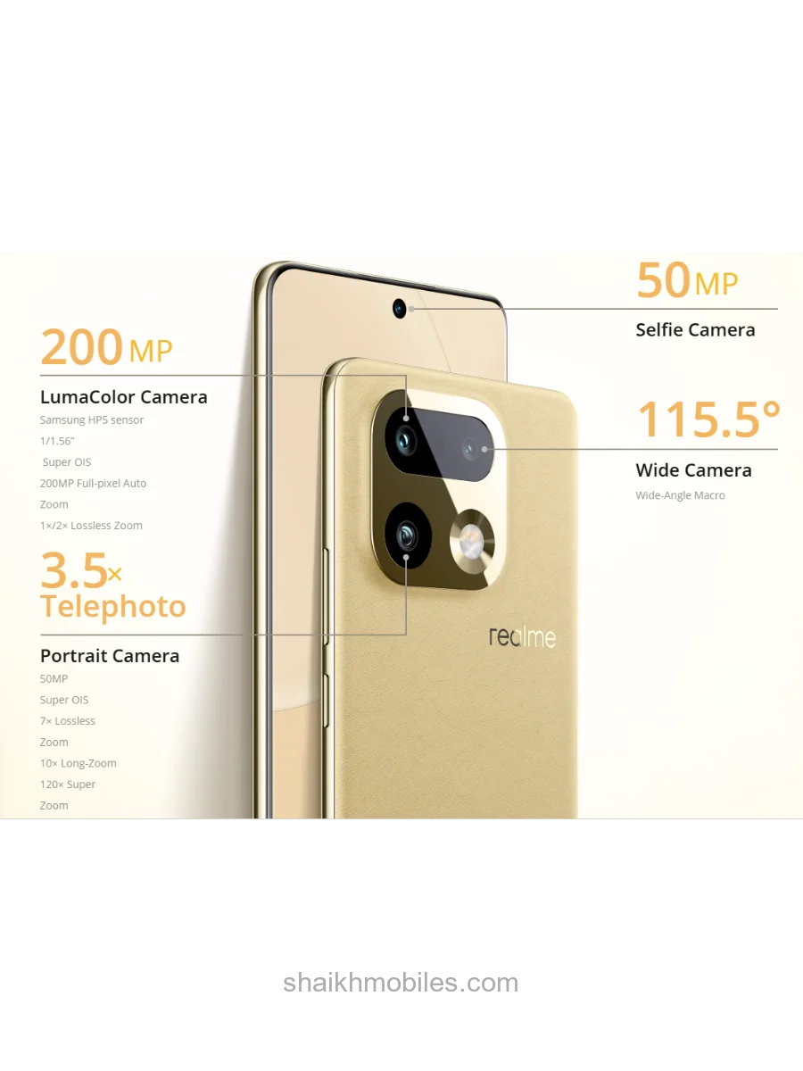 realme 16 Pro plus 5G camera